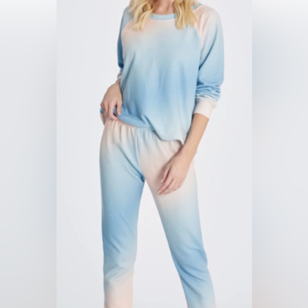 Wildfox Pastel Ombre Lounge Sweater